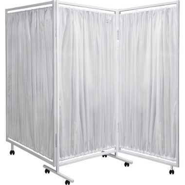 Ширма медицинская трёхсекционная М 171/3 на колесах (ткань) в Краснодаре
