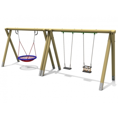 Качели City Eco №12 в Краснодаре