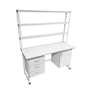 Стол лабораторный с надстройкой СЛн 16.009 в Краснодаре