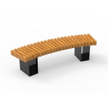 Скамья City Лоуэлл-1 радиусная Скамья City Лоуэлл-1 радиусная