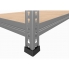 Металлический стеллаж SBL 180KD/120x45/5 оцинкованный в Краснодаре