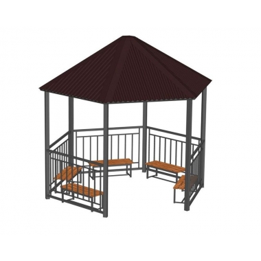 Беседка №4 в Краснодаре