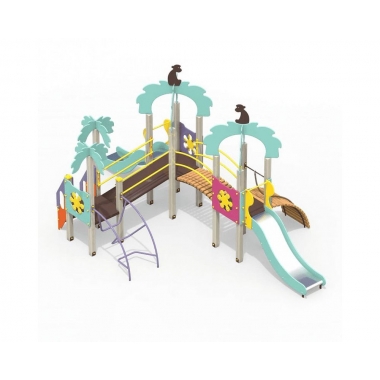Детский игровой комплекс КДм "Джунгли-5" в Краснодаре