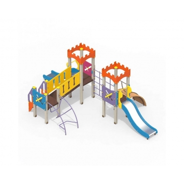 Детский игровой комплекс КДм "Замок-7" в Краснодаре