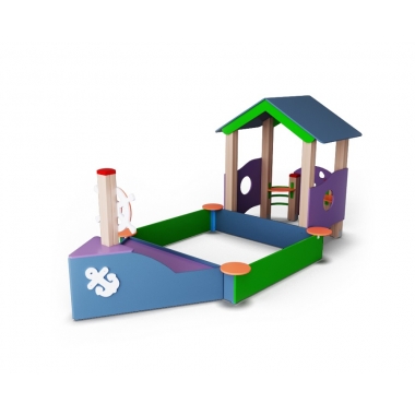 Песочный городок "Кораблик" в Краснодаре