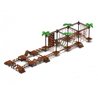 Веревочный парк ВП-05 в Краснодаре