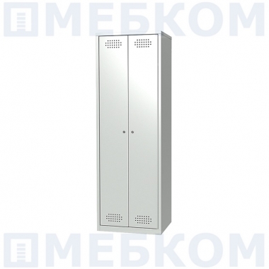 Шкаф металлический для одежды двухстворчатый МСК - 2922.600 в Краснодаре
