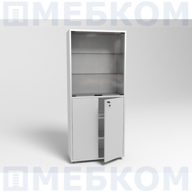 Шкаф металлический двухсекционный двухстворчатый МСК - 647.02 в Краснодаре