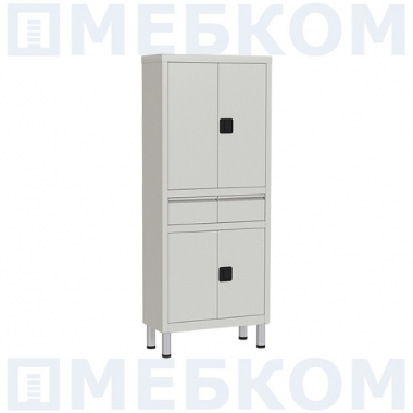 Шкаф двухстворчатый медицинский МСК-643.01-11 в Краснодаре