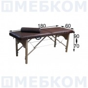 "Престиж 180Р" (180*60*70-90) складной массажный стол с регулировкой высоты