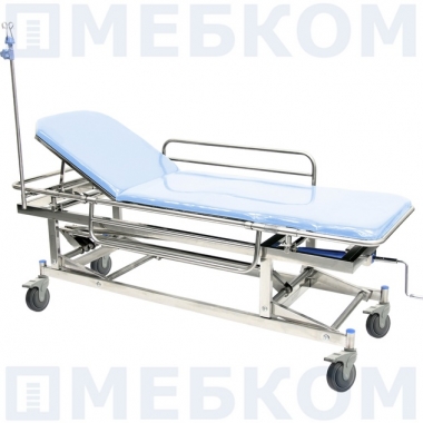 Тележка для перевозки больных 17991 МЕТ ТВ-30 (нержавеющая сталь) в Краснодаре