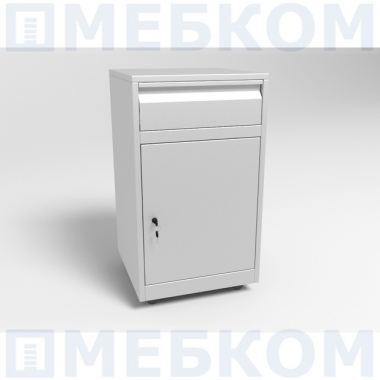 Тумба металлическая ящик, дверь (без опор) в Краснодаре