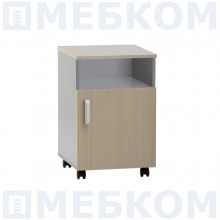 Тумба медицинская прикроватная МД 5105 (ниша, дверь)