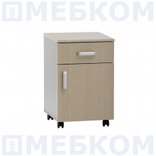 Тумба медицинская прикроватная МД 5106 (ящик, дверь)