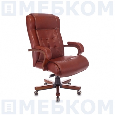 Кресло руководителя Бюрократ T-9926WALNUT в Краснодаре