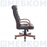 Кресло руководителя Бюрократ T-9928WALNUT/ECO в Краснодаре