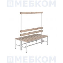 Вешалка для раздевалок двусторонняя CW2-1000