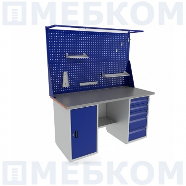 Верстак слесарный (№605) WTS160.WD1/WD5.021 в Краснодаре