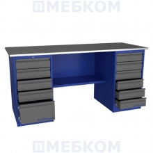 Верстак Верстакофф ® PROFFI 218 Д5 Д6
