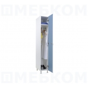 Шкаф для раздевалок WL 11-30 голубой/белый
