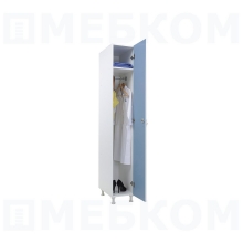 Шкаф для раздевалок WL 11-30 голубой/белый