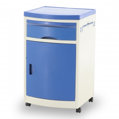 Тумбочка прикроватная MED-MOS BLZ-016 (ПТ-003Д) синий в Краснодаре