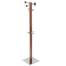 Вешалка Карина-2 1975*415*415, орех, хром