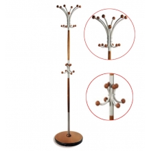 Вешалка Декард Д1 180*40*40, МДФ металлик-средне-коричневый