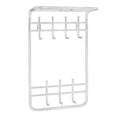 Вешалка настенная ТСП 450*245*760 белый в Краснодаре