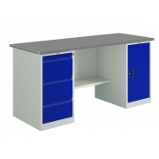 Верстак слесарный (№803) Profi WT180.WD3/WD1.000