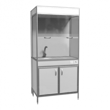 Шкаф вытяжной с мойкой ШВ 2-04 в Краснодаре