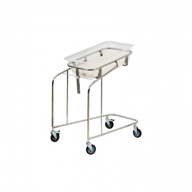 Кровать для новорожденных с пласт. кювезой МСК-5130 (нержавеющая сталь) в Краснодаре