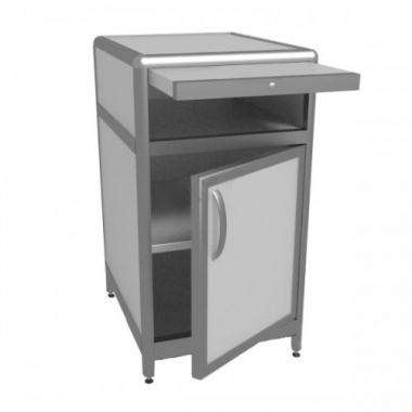 Тумба лабораторная ТЛ 1/03 на опорах (выдвижная столешница) в Краснодаре