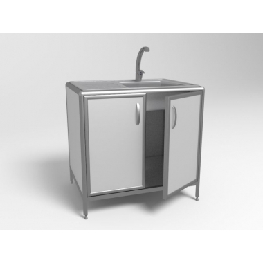 Лабораторный стол с мойкой СЛМ 2-02 в Краснодаре