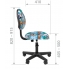 Кресло для детей CHAIRMAN KIDS 104 BLACK в Краснодаре
