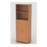 Шкаф высокий Монолит, 2 открытые полки, 2 двери, 744*390*2046 в Краснодаре