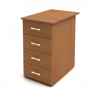 Тумба приставная Монолит КМ28 4 ящика, 456*704*756 в Краснодаре