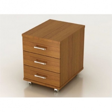 Тумба подкатная Монолит ТМ24 3 ящика, 406*518*534 в Краснодаре