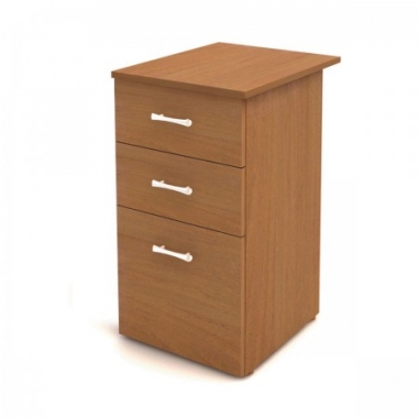 Тумба приставная Монолит КМ38 3 ящика, файловая, 456*704*756 в Краснодаре