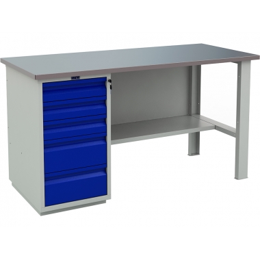 Верстак слесарный PROFI (№601) WT160.WD5/F1.000 в Краснодаре