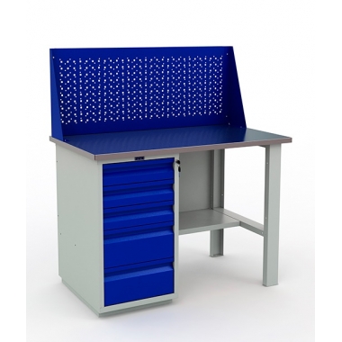 Верстак слесарный Profi W WT120+WD5+WS120 в Краснодаре