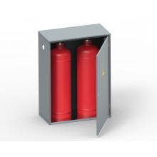 Шкаф для хранения газовых баллонов ШГР 50-2-4 (2х50л)