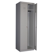 Металлический шкаф для одежды ТМ-22-800 в разобранном виде