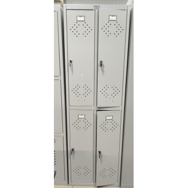 Металлический шкаф для раздевалок ПРАКТИК LS-22 распродажа с витрины в Краснодаре